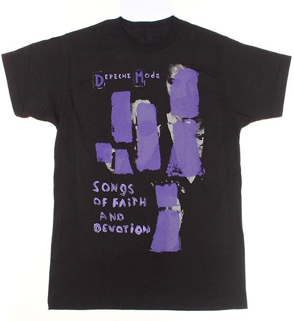 DEPECHE MODE Songs Of Faith & Devotion Black Unisex S-4XL T-Shirt XXXXL