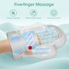 Hand Massager with Heat Compression Carpal Tunnel Wrist Finger Massagers Kneading Rollers Electric Portable Vibrating Gloves