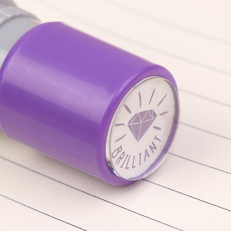 Cartoon Praise Fun Stamp Kindergarten School Reward Stamp Funny Seal Stamps Classic Reward Seal Creative Novelty Toys