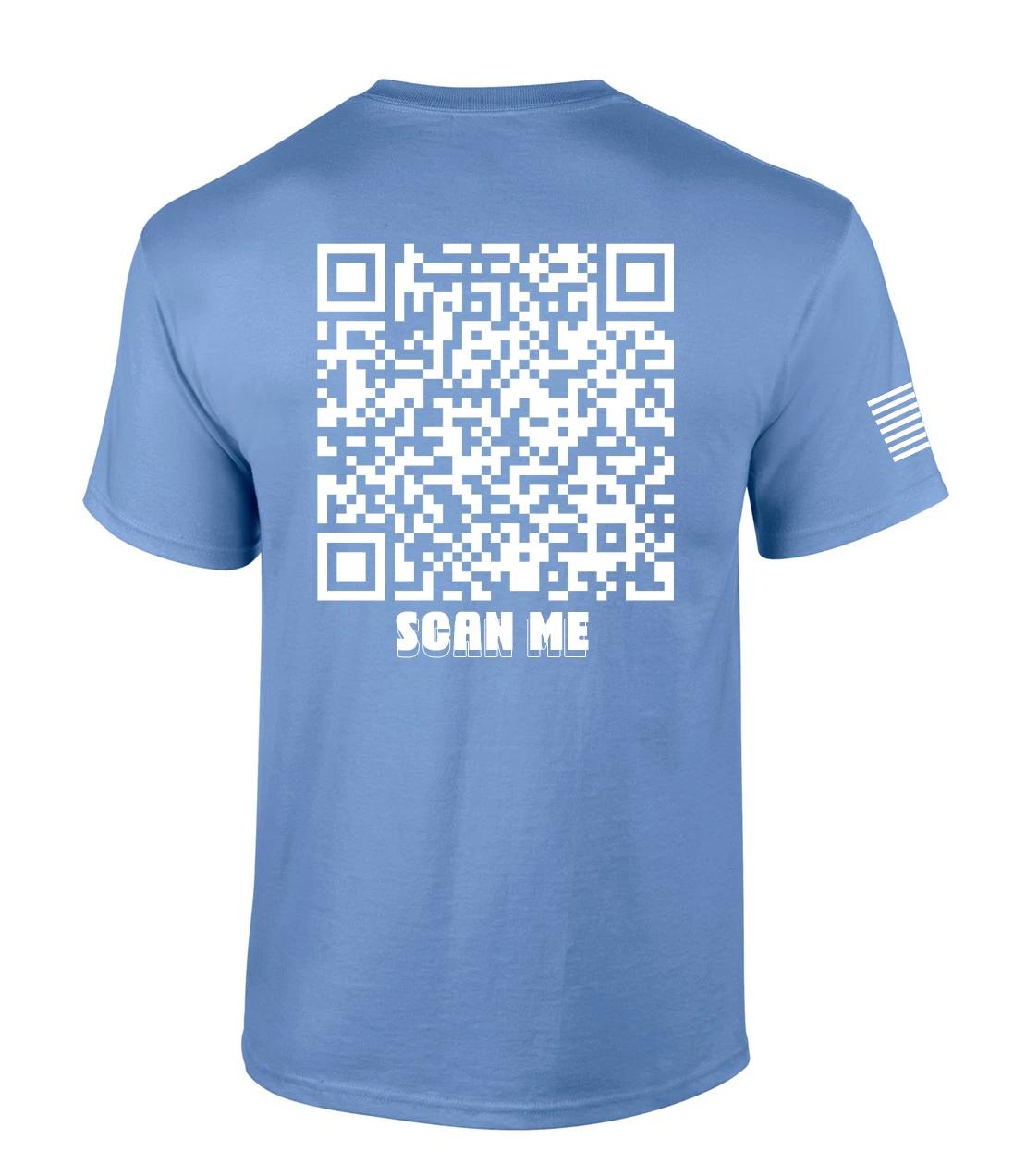 Trenz Shirt Company You Are A Gift To This World Christian QR Code Short-Sleeve S