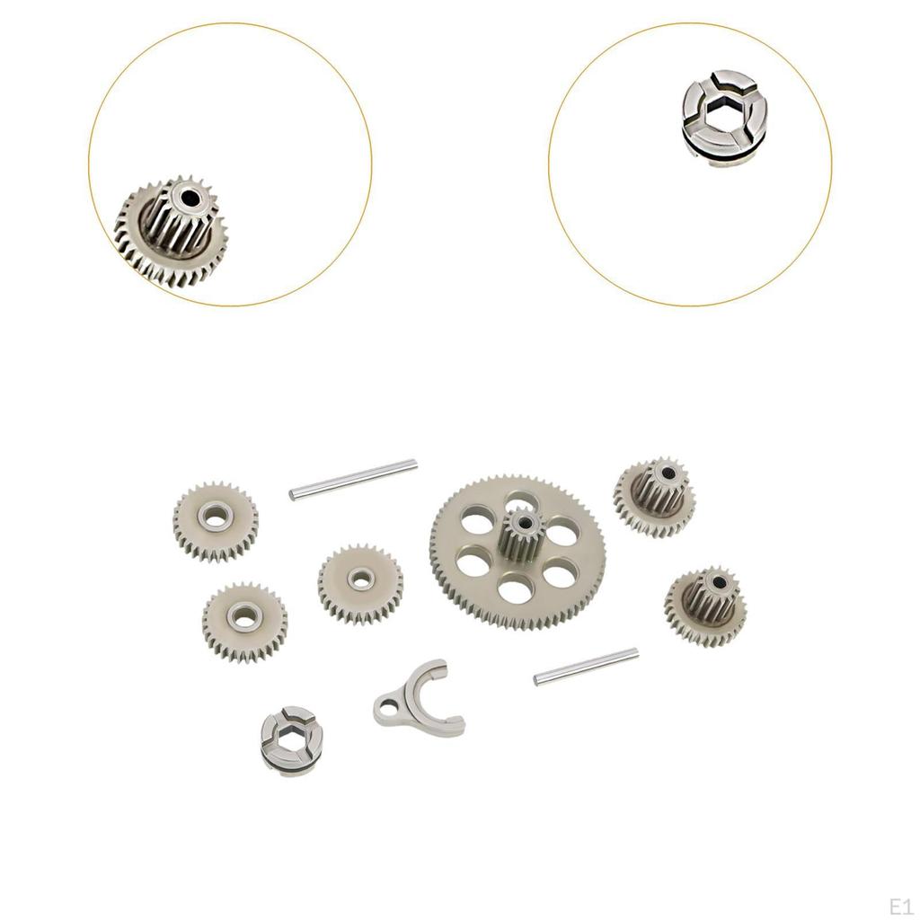 Steel Transmission Gear Replacement Professional DIY Modification Upgrade Part RC Model Vehicle