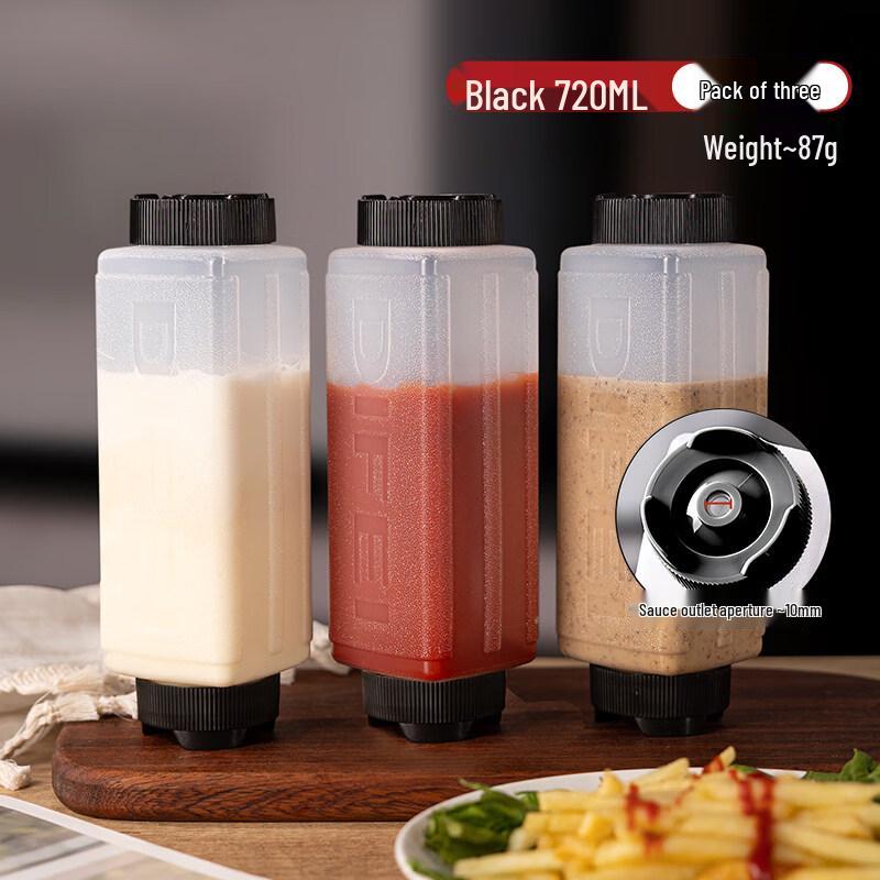 ZISIZ Commercial Squeeze Sauce Bottle
