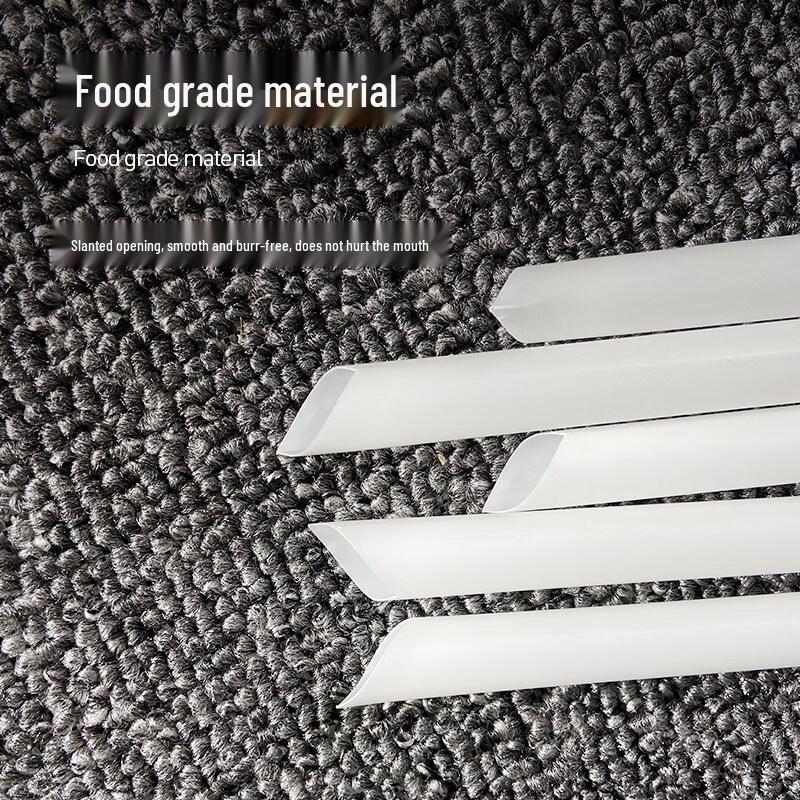 ZISIZ Biodegradable PLA Bubble Tea Straws