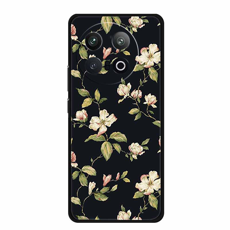 For Vivo iQOO 13 5G Back Cover Case iQOO13 Coque Black Silicone Soft Phone Case For Vivo iQOO 13 Case 6.82" Shockproof Funda Bag