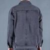 Men's Windproof Thick Velvet Denim Jacket - Winter Wear-Resistant and Loose Fit