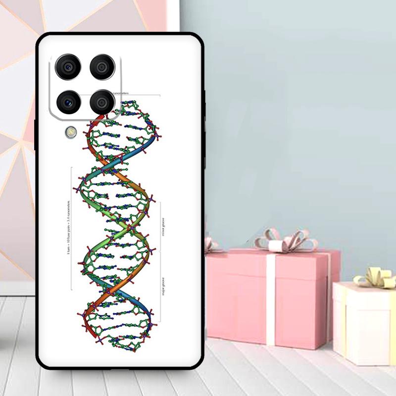Science DNA Biology Case For Samsung Galaxy M06 M11 M31 M14 M34 M54 M12 M32 M52 M15 M13 M16 M36 M56 M53 M35 M55