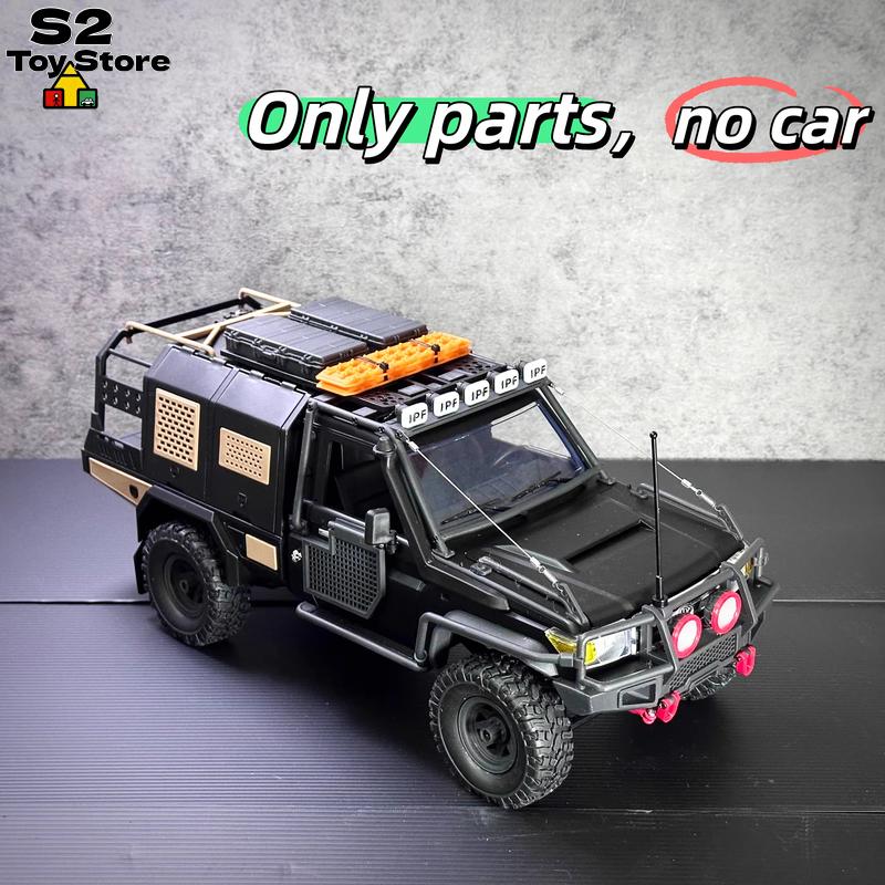 MN-82s RC Offroad Truck Upgrade Body Shell Custom Exterior Toyota Style Mood Modification Part For RC Crawler Hobbyists