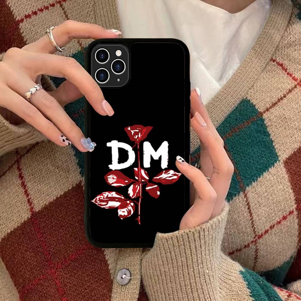D-Depeche Mode Rock Band Phone Case For IPhone 17 Pro 16 Plus 16 Pro Max 15 14 13 12 11 PC+TPU Back Cover