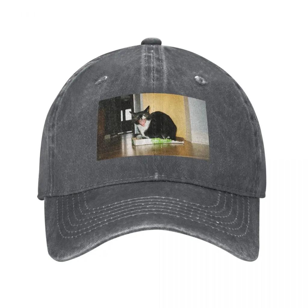Angry Cat Baseball Cap Dad Hat Sun Hat Luxury Hat Fashionable Unisexs Tennis Womens