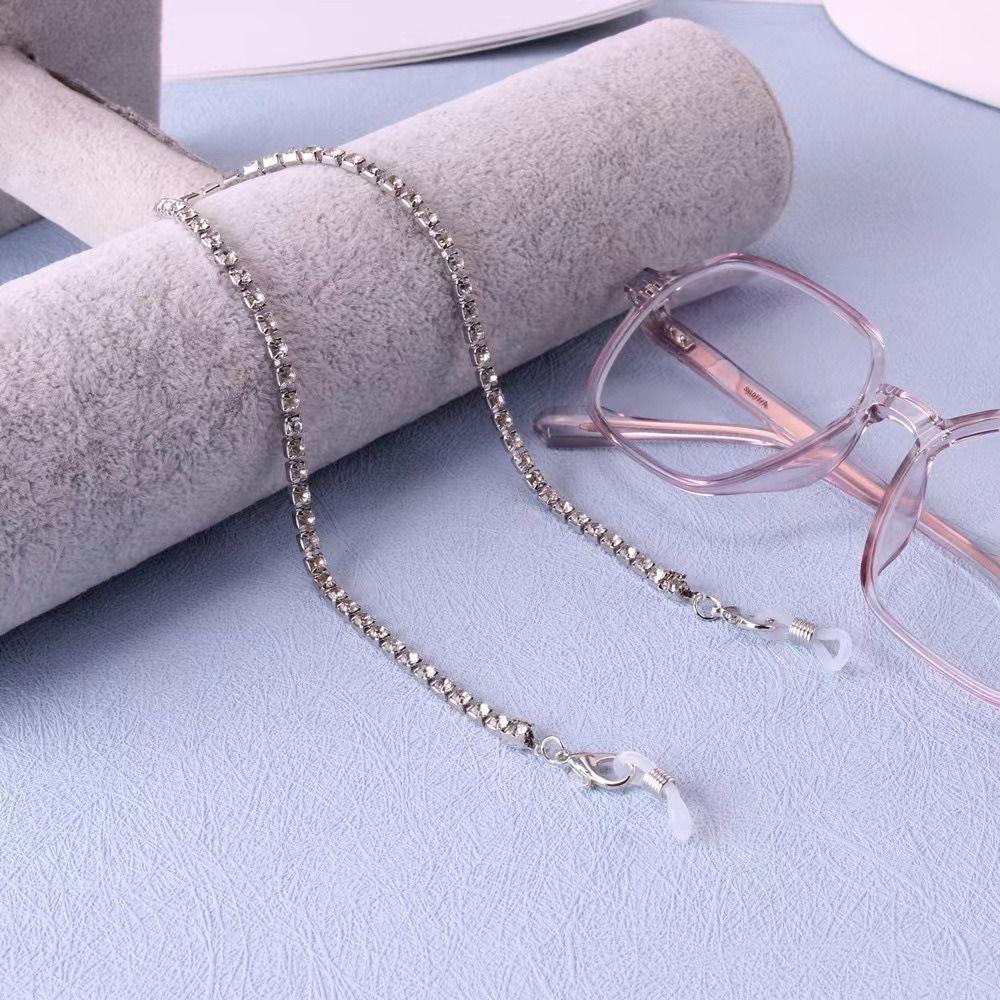 1Pcs Metal Eyeglasses Chain Holder Glasses Hanging Rope for Sunglasses Reading Glasses and Masks