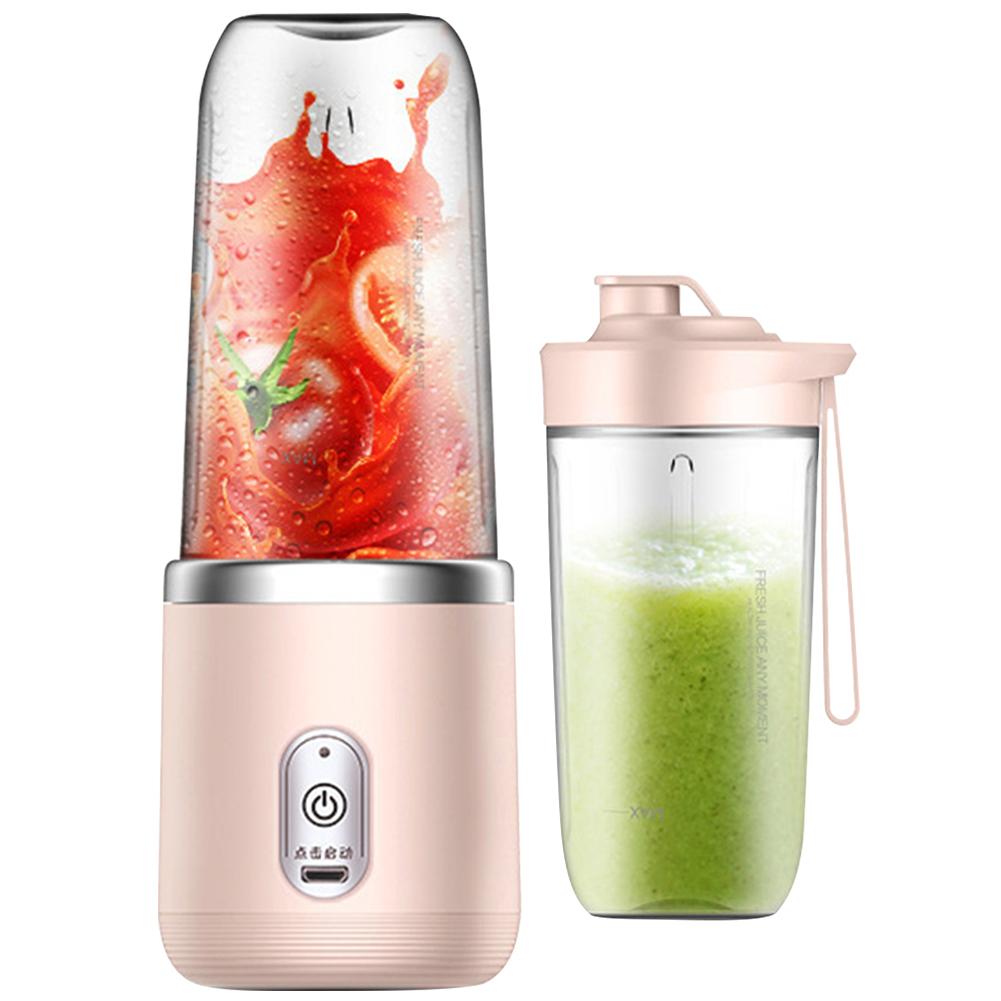 Tragbarer Entsafterbecher USB Wiederaufladbar 40W Frucht-Shakes Entsafter Mixer Automatisch Kleiner Elektrischer Entsafter Kabellos Smoothie Mixer