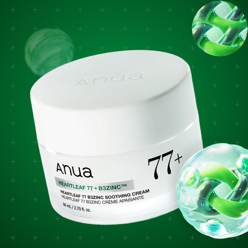 [Anua] Heartleaf 77 B3ZINC Soothing Cream 80ml