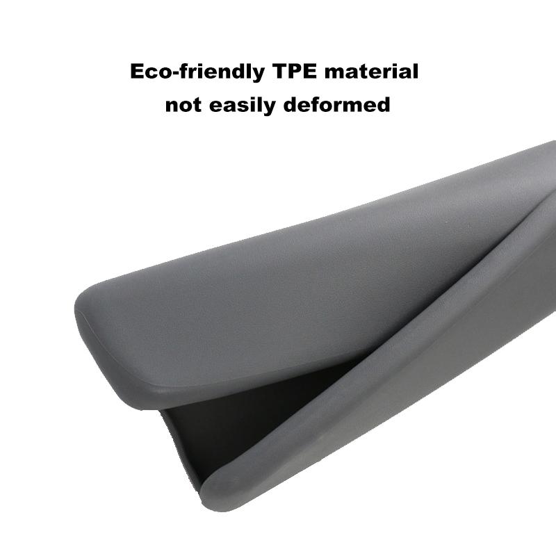 TPE Soft Armrest Protector Cover For Tesla Model 3 Y 2017-2024 Durable Center Console Pad Car Accessories
