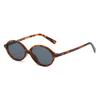  Fashion Small Oval Sunglasses Women Retro Punk Rivets Men Shades UV400