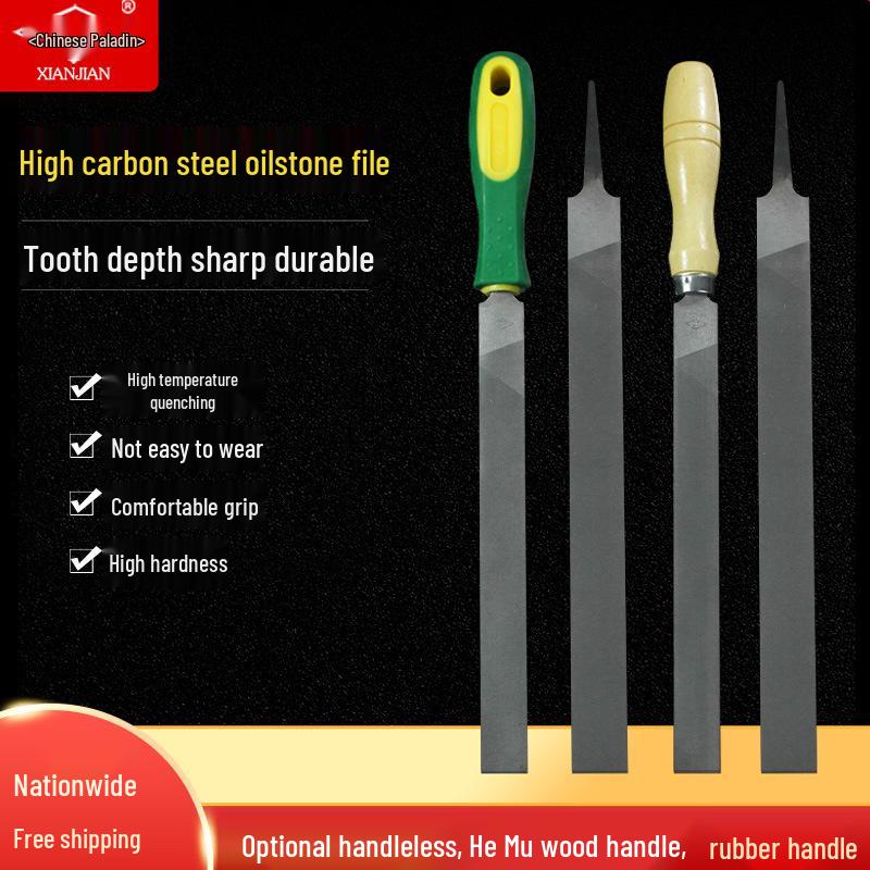 

Надфиль Xianjian Экстра-мелкий Плоский и Квадратный 150mm File without Handle