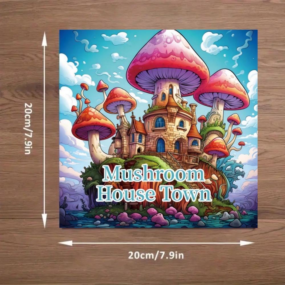 Kunst-Malbuch, 20 Seiten, Doppelseiten, Geschenk für Geburtstagsparty, Stressabbau, Zeit totschlagen, Graffiti-Malbuch, Zeichenbuch, Original