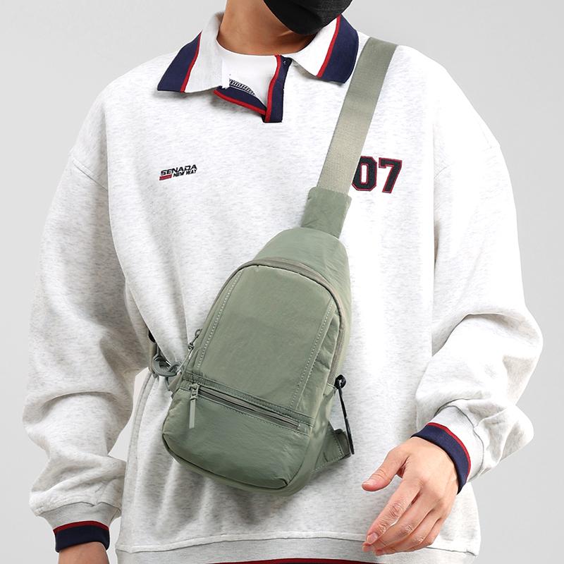 Crossbody Bag Large Capacity Chest Bag Water-repellent Shoulder Bag
