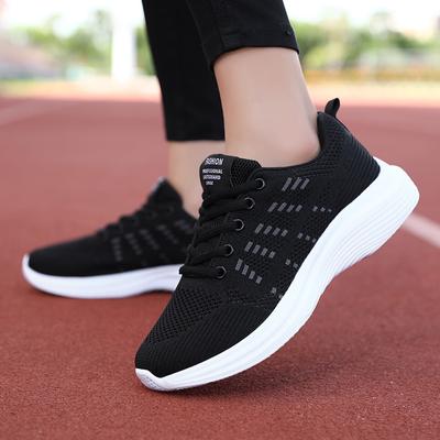 NEW Sneakers Women Shoes Flats Casual Ladies Shoe Woman Lace-Up Mesh Light Breathable Female