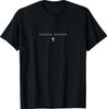 Jesus rettet Kreuz Subtiles christliches minimalistisches religiöses Glaubens-T-Shirt
