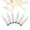 6pcs 20ml Syringe with Cap Liquid Makeup Perfume Toner Filling Dispense Syringe Tool