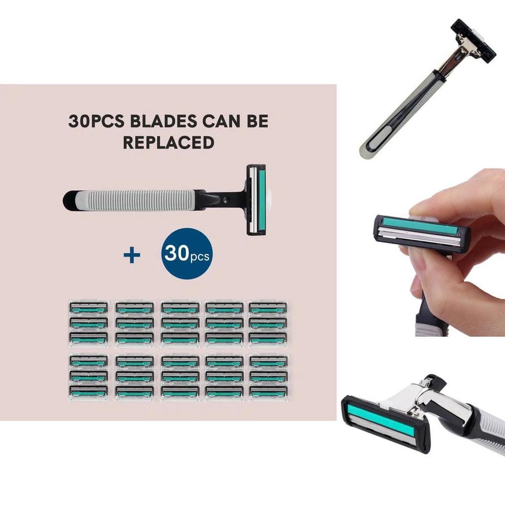 Mini Water-washable 3-in-1 Electric Shaver Manual Razor