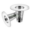 24TE Steel Sink Drain Filter set for Bathroom Quick Drain Steel Bathroom Sink Strainer with Additional Sink Cover Sink Drain