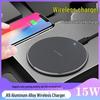 15W Foldable Dual-Coil Desktop Wireless Charger with Heat Dissipation, Customizable Logo