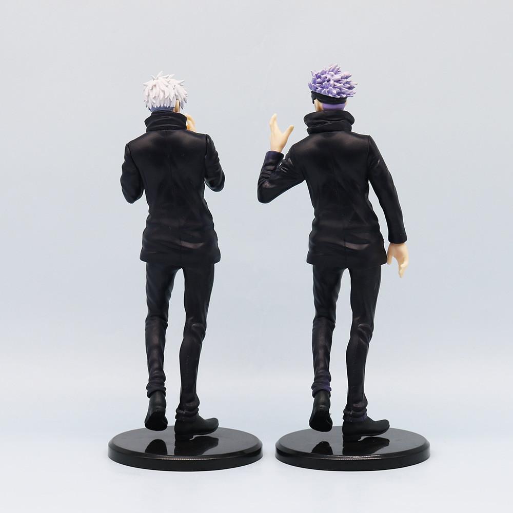 22cm Jujutsu Kaisen Anime Figure Gojo Satoru Statue Action Collection Model Toys Children Ornaments Doll Gift PVC S Poseable Articulated Scale