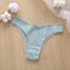 1Pc/Set Women Cotton Brazilian Panties M-XL Comfortable Thongs Underwear Women Bikini Underpants Sexy Low-rise Girl's T-back Panties