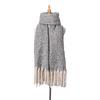 Autumn and winter circle sand thick tassel flower matching scarf shawl thick braid thickened Tonglu scarf