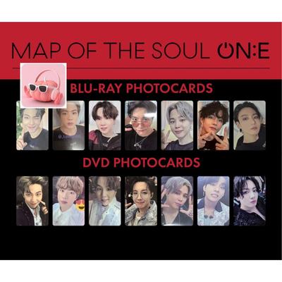 BTS MAP OF THE SOUL ON:E Blu-ray DVD PHOTO CARD OFFICIAL