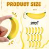 Fake Banana Squishy Toys Soft Lightweight & Durable Pu Foam Fruit Squeeze Toy Fun & Relaxing With Realistic Look Funny Prop