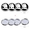 56/60/68/65mm Car Styling Wheel Center Hub Caps Rim Cover Badge Sticker For Skoda Octavia Fabia Rapid Superb Kodiaq Karoq Kamiq