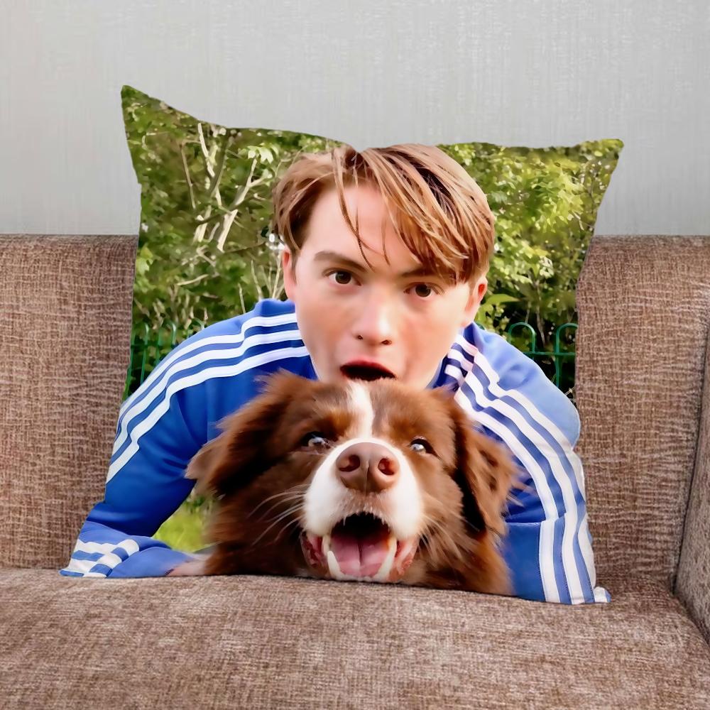 Actor Kit C-Connor Pillow Case For Home Bedroom Car Office Decoration Living Room Sofa Cushion Cover Suitable
