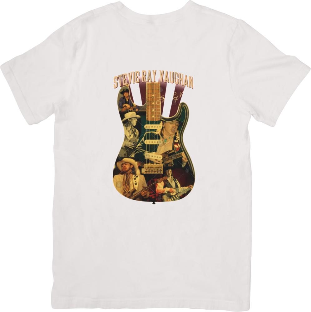 Stevie Ray Vaughan Vintage Retro Fit for Unisex Women Quality Cotton TShirts