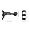 1PCS Bike Bottle Cage Saddle Mount Adapter Aluminum Alloy Bicycle Water Cup Holder Balck Saddle Mount Rack for MTB Road Bike