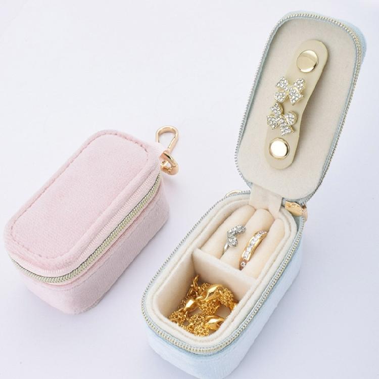 Multiple Layer Flocking Jewelry Bag for Travel and Home Providing Secure and Organized Storage for All Your Accessories
