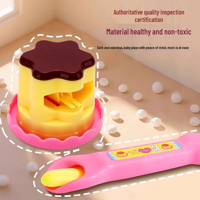 Strawberry Jelly Pudding Feeding Toy Set for Pretend Play - Popular Kids' Toy