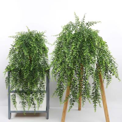 Simulation Plant Simulation Vine Wall Hanging Plastic Persian Grass Eucalyptus Leaf Vine Fake Green Plant Simulation Money Leaf