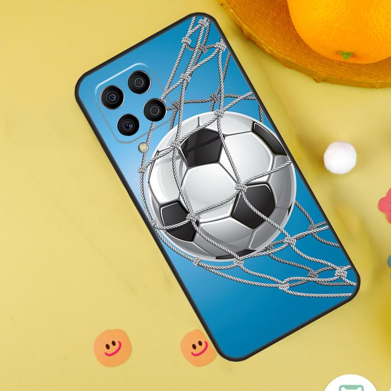 Football Soccer Ball For Samsung Galaxy M31s M13 M33 M53 M52 M32 M12 M14 M34 M54 M11 M21 M51 M20 M15 M55 Case