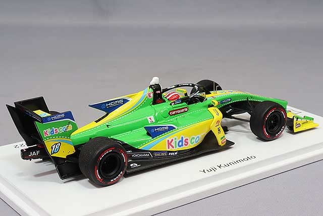 Spark National Model Dallara SF19 KCMG TRD 01F 2022 Super Formula Yusuke Kunimoto 1/43 #18
