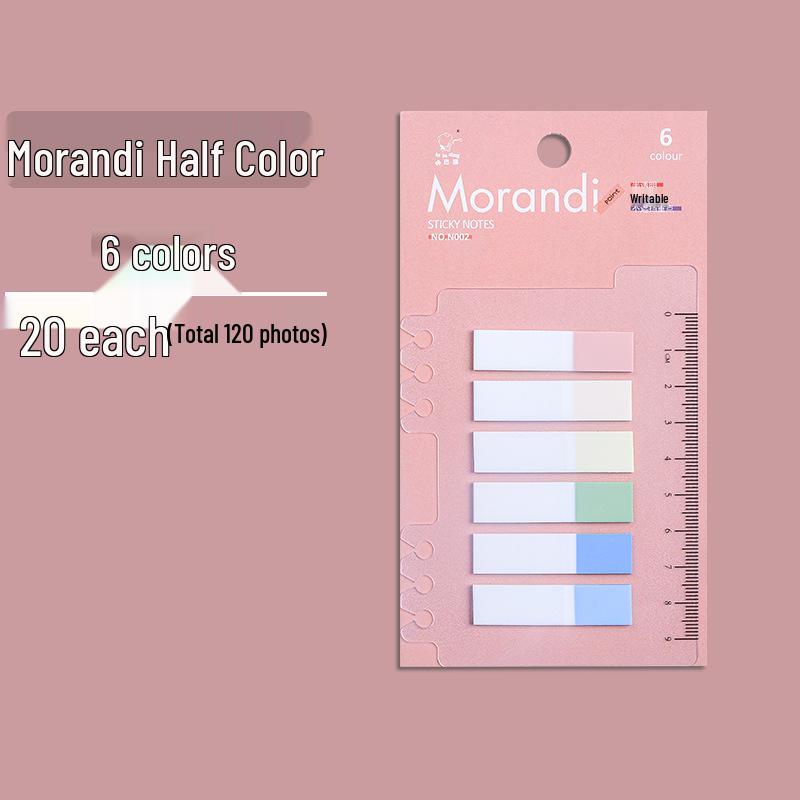 Triangle & Round Segmented Pull-out Strong Adhesive Sticky Notes for Memos