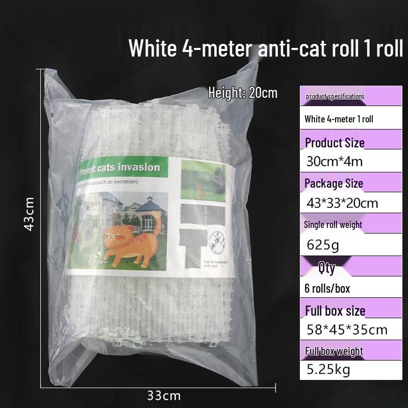 Anti-Cat Spikes Mat for Vegetable Gardens and Balconies