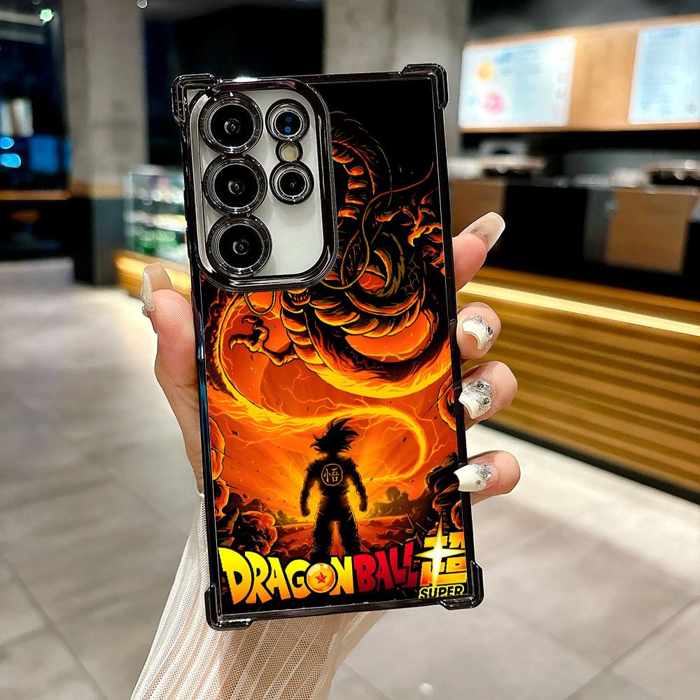 Goku Dragon Ball z Cover Per Galaxy S26Ultra Custodia Per Telefono Samsung S26 S25 S24 S23 S21 Ultra S20 FE S25 Plus 5G Cover in Silicone