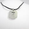 [Pre-owned] GUCCI 925 No. 7 Plate Pendant/Necklace/j50-10