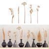 5 Decorative Garden Stakes with Metal Flower Designs for Outdoor Use