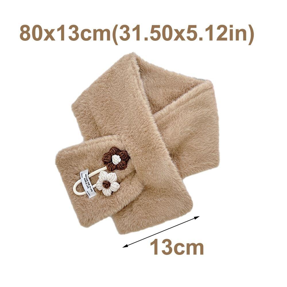 Faux Fur Women Scarves Ultra Lady Neck Warmer New Fluffy Neck Wrap  Cold Weather