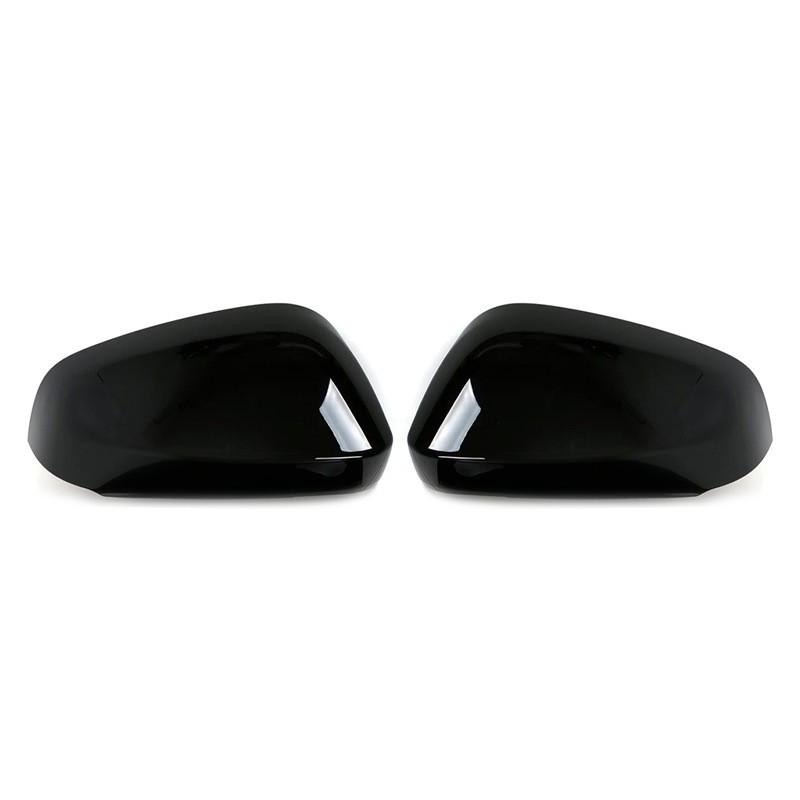 24 New bZ4X Rearview Mirror Cover - Electroplated Carbon Fiber Pattern