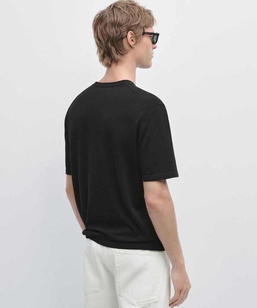 Masimodutti Cotton Knit T-Shirt