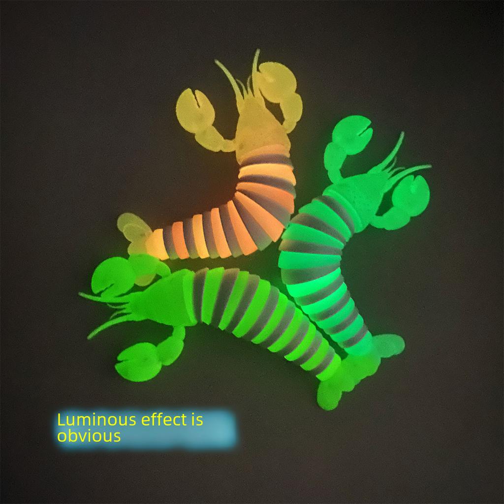 Decompression Lobster Noctilucent Puzzle Toy Wobbly Parent Child Interaction